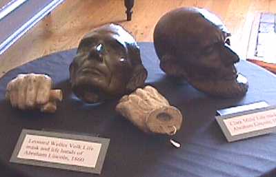Lincoln Life Masks by Volk and Mills