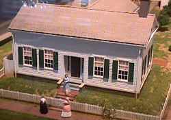 Scale Model of Original Lincoln House