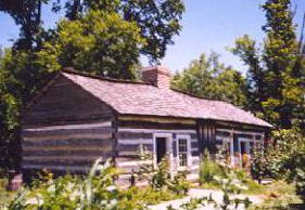 Coles County Cabin of Lincoln's Father and Stepmother