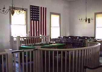 Courtroom Interior on Second Floor